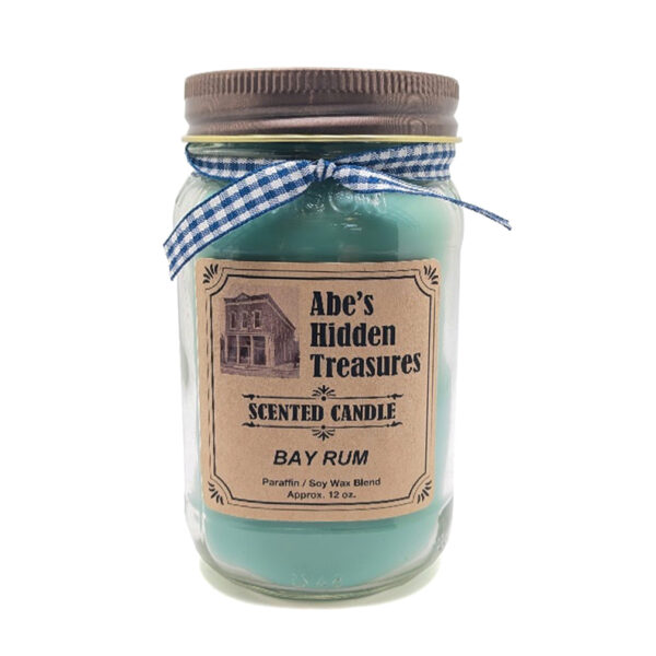 Bay Rum Scented Candle