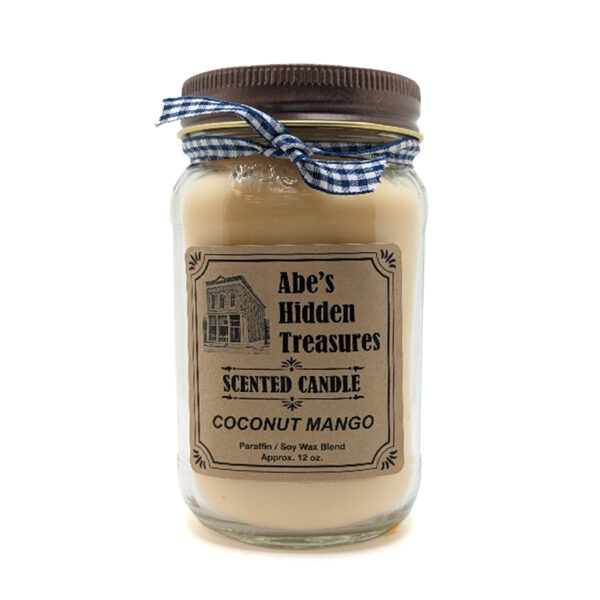 Coconut Mango Scented Candle