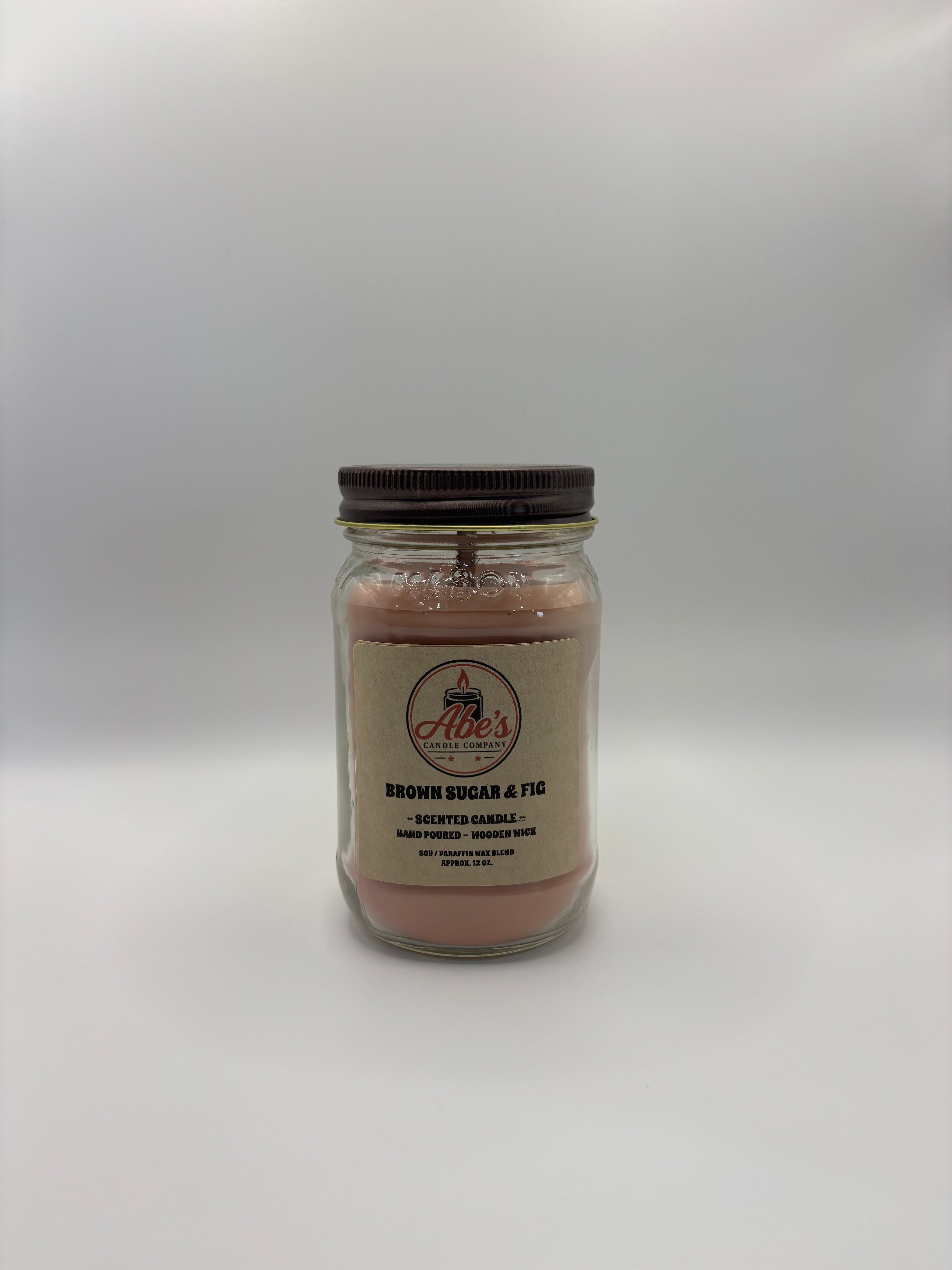 Brown Sugar & Fig Scented Candle