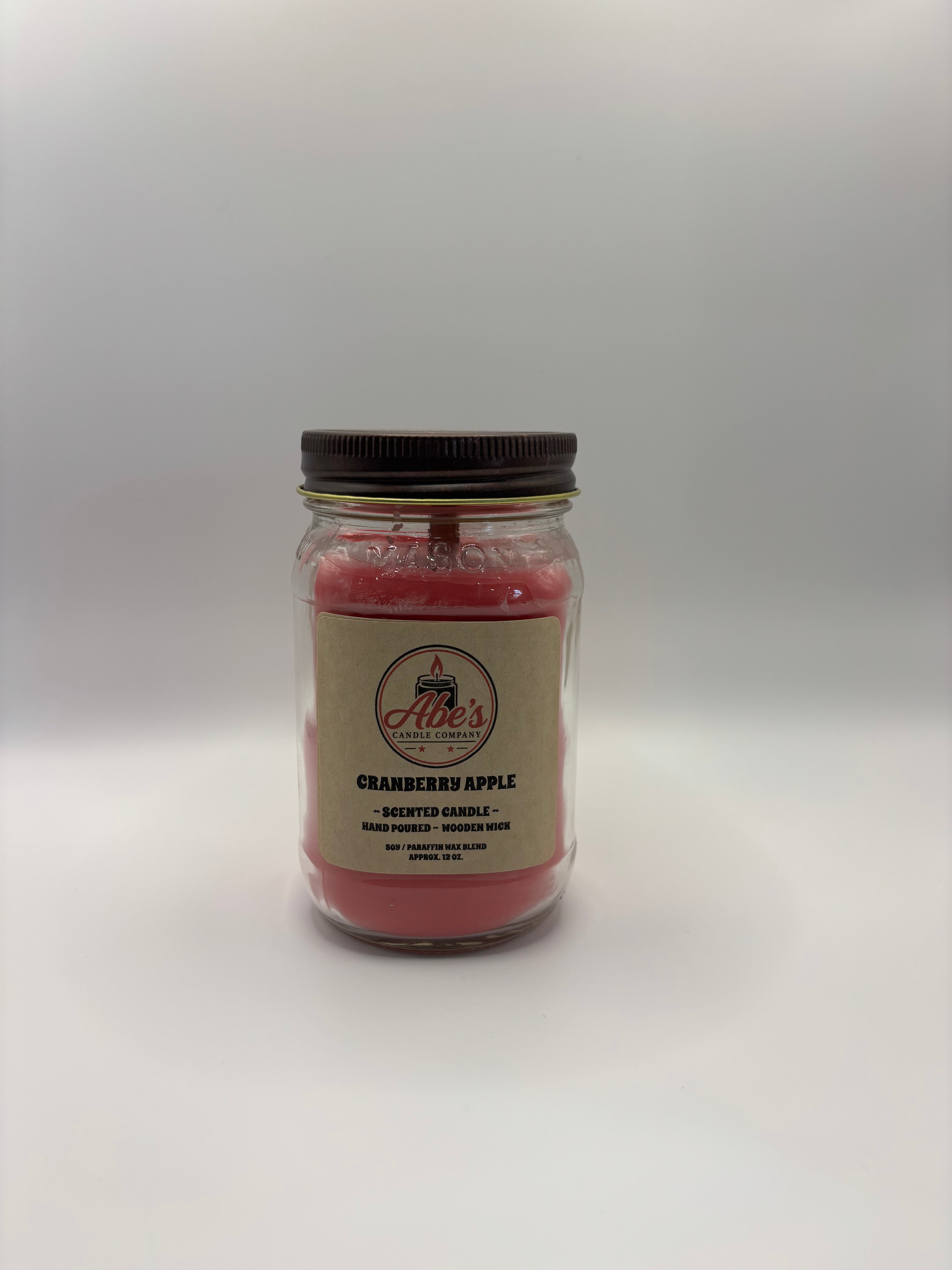 Cranberry Apple Scented Candle