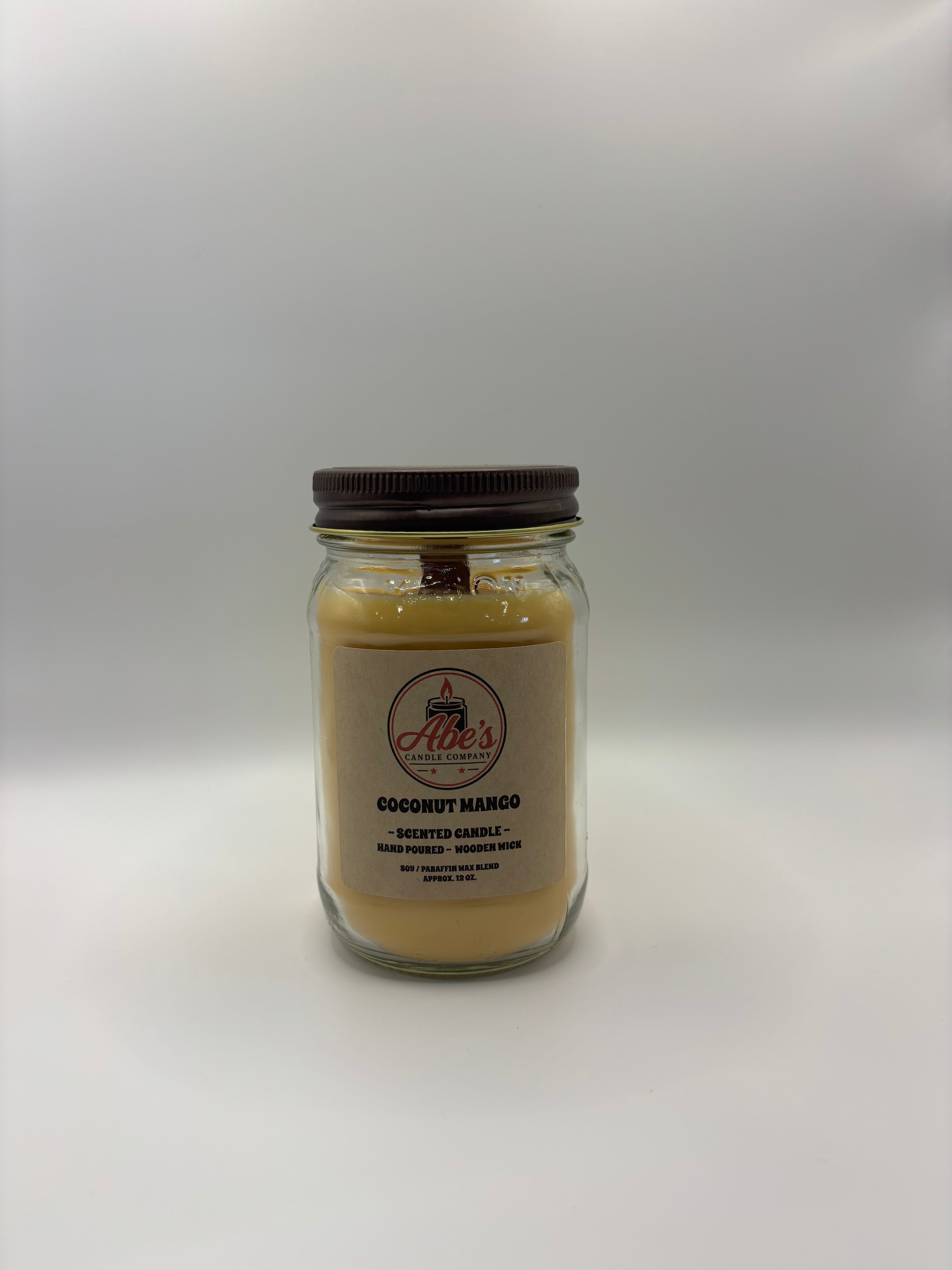 Coconut Mango Scented Candle