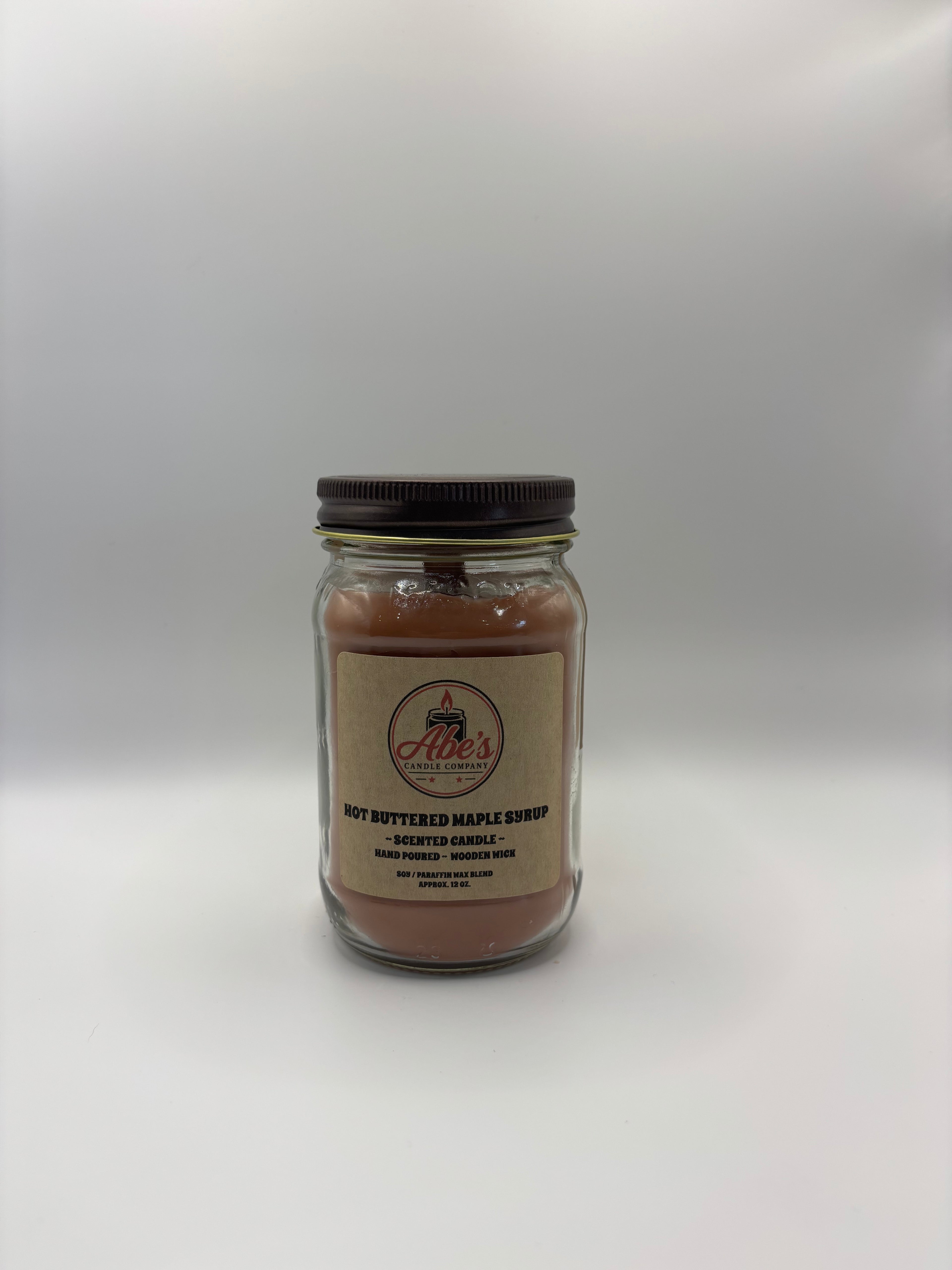 Hot Buttered Maple Syrup Scented Candle