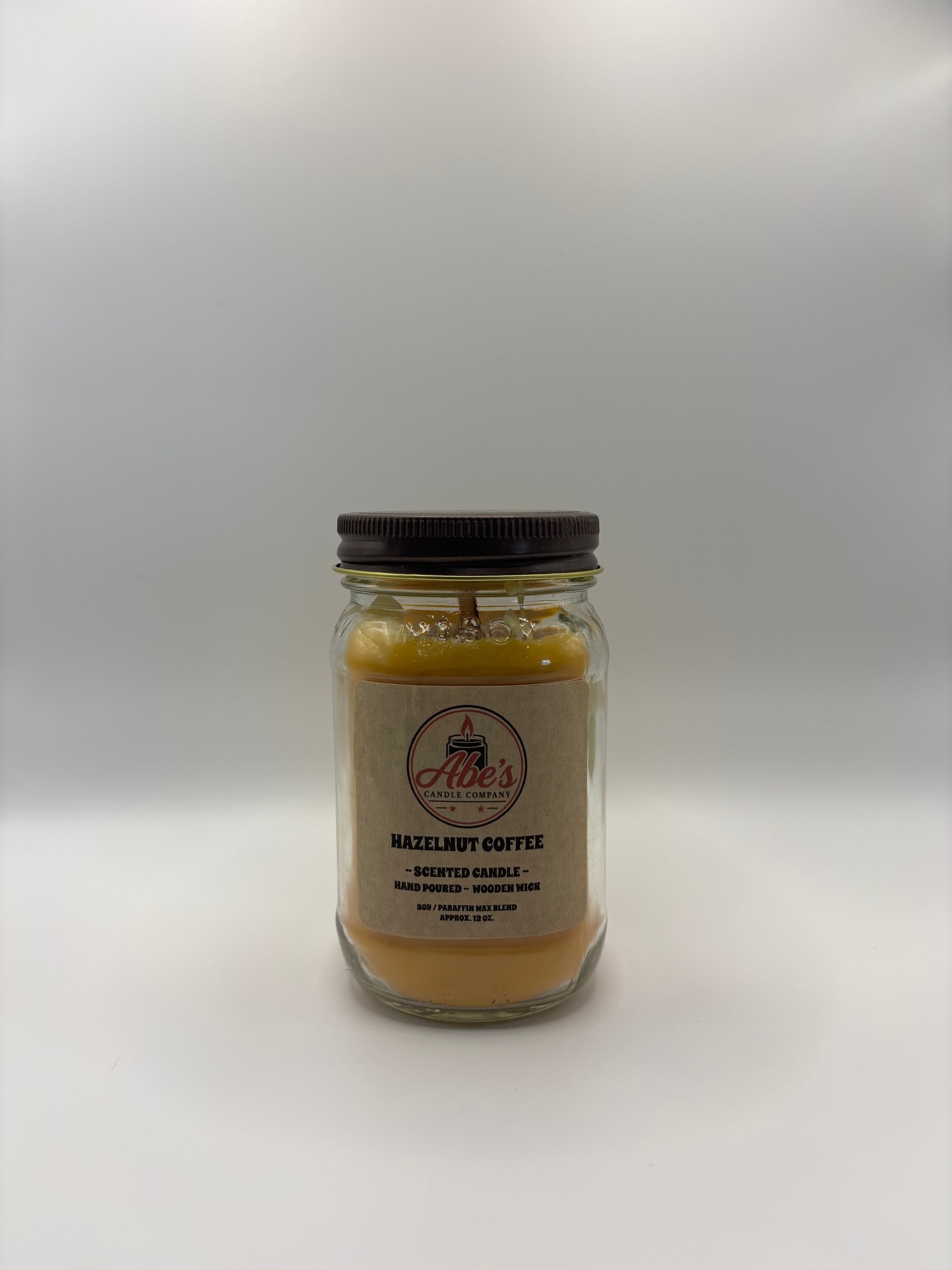 Hazelnut Coffee Scented Candle