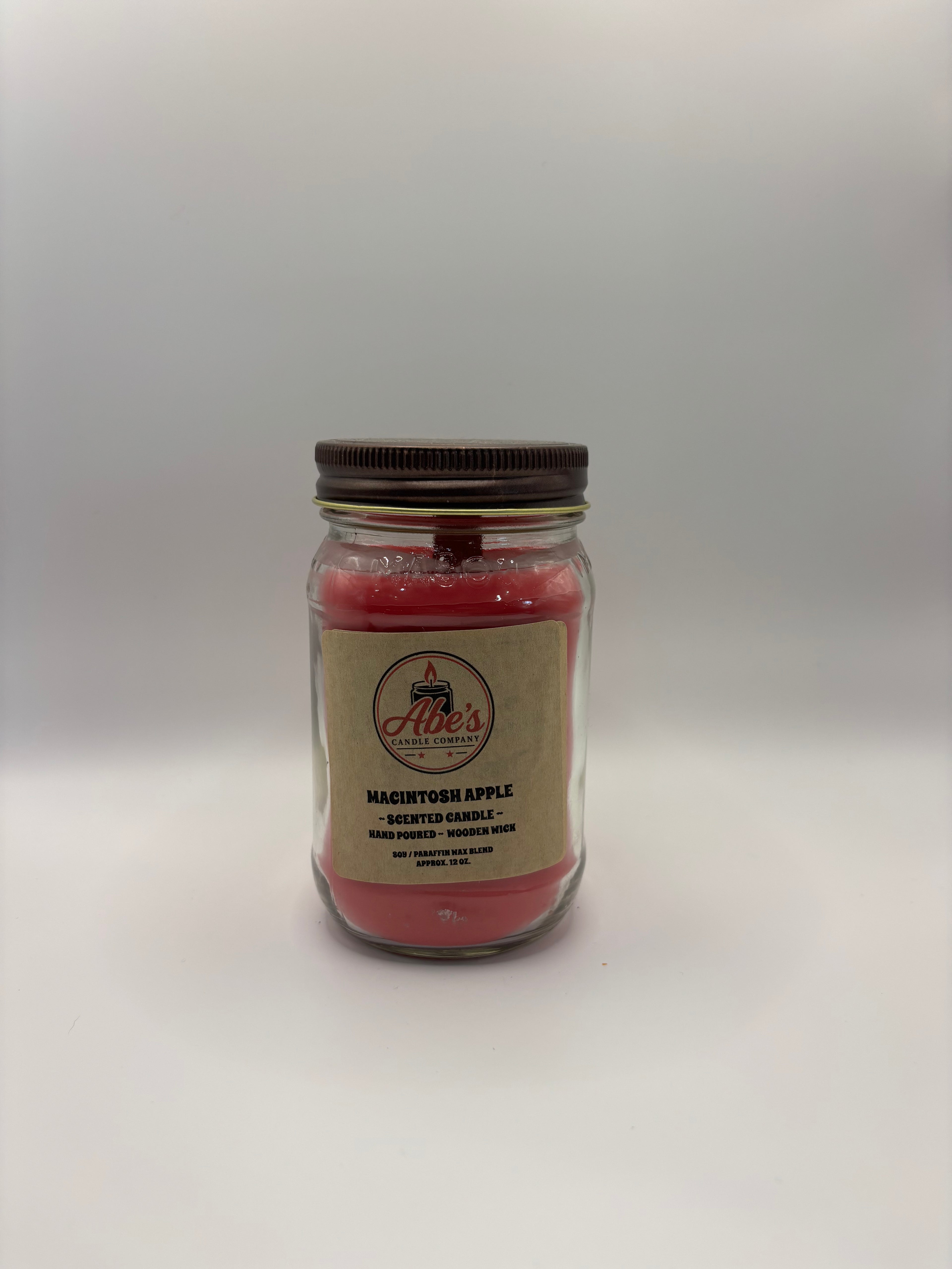 Macintosh Apple Scented Candle
