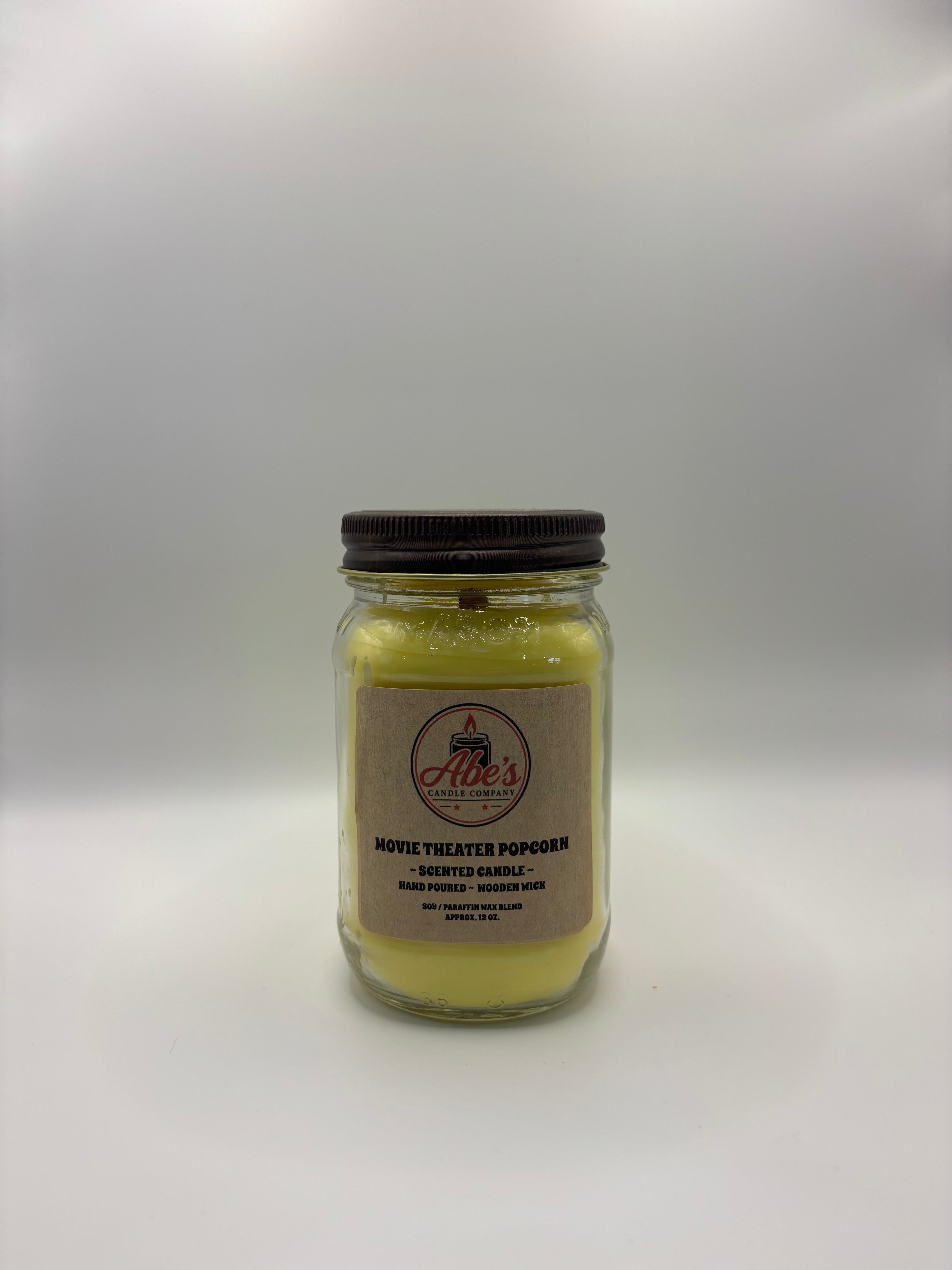 Movie Theater Popcorn Scented Candle