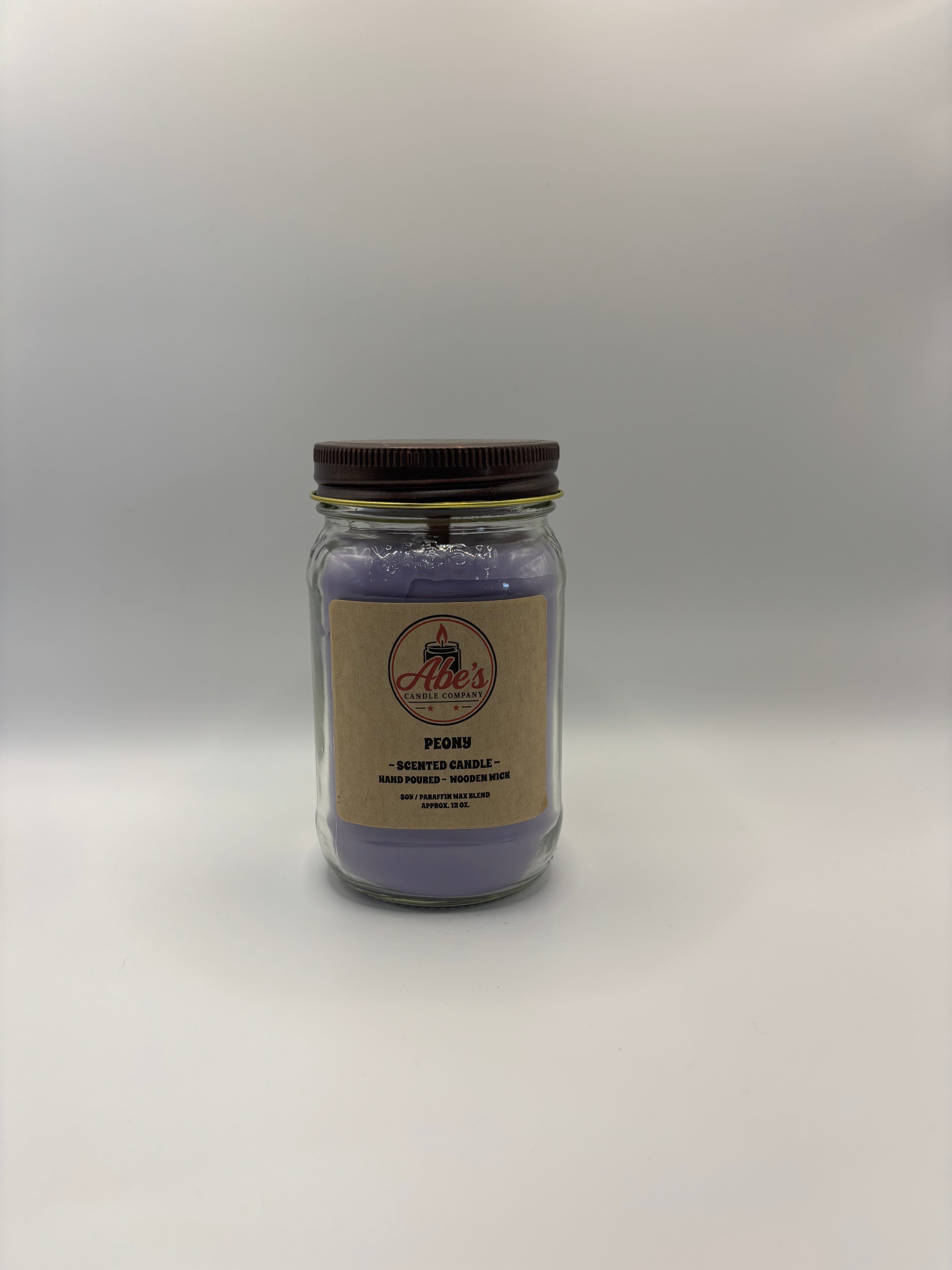 Peony Scented Candle