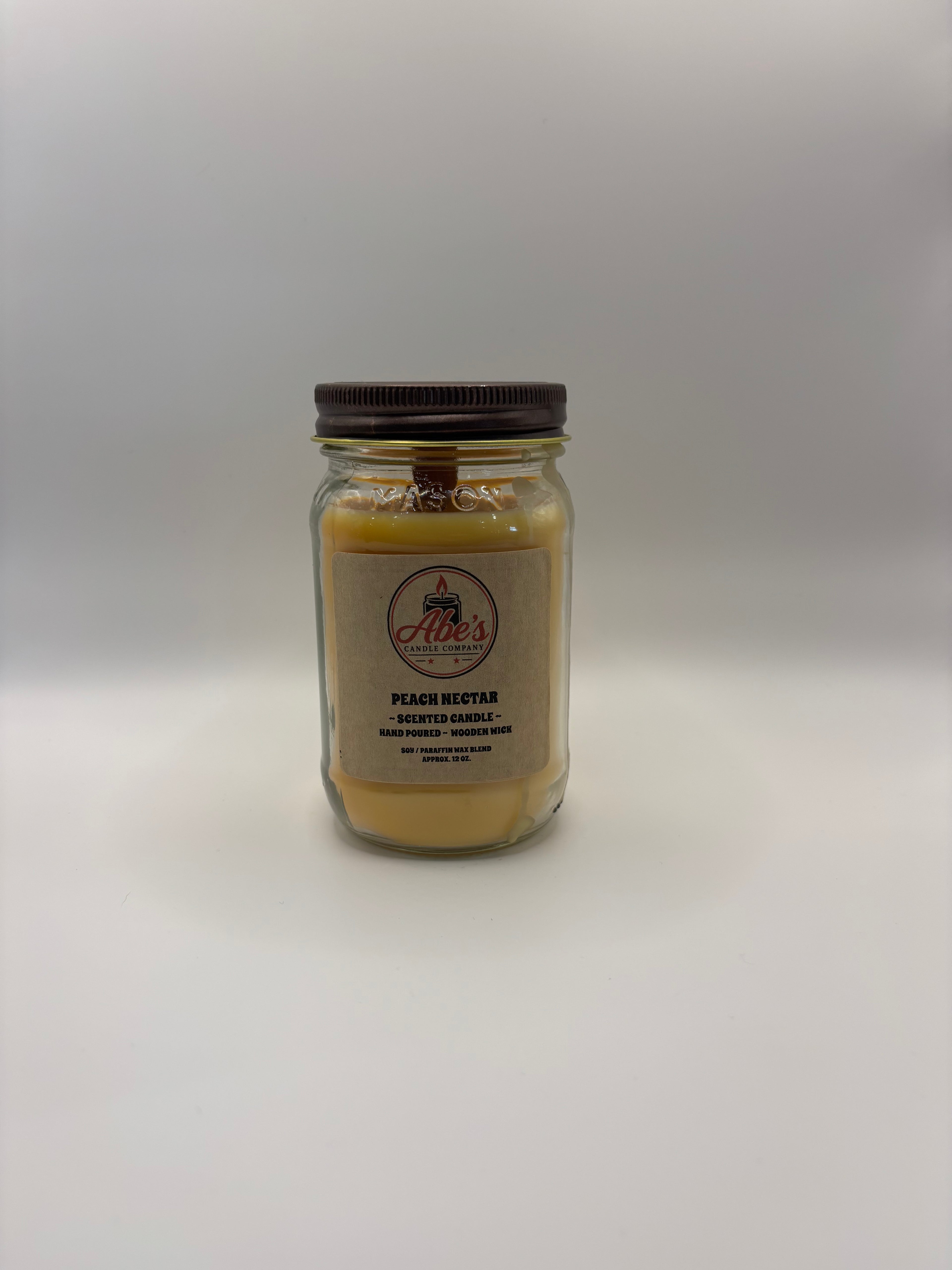 Peach Nectar Scented Candle