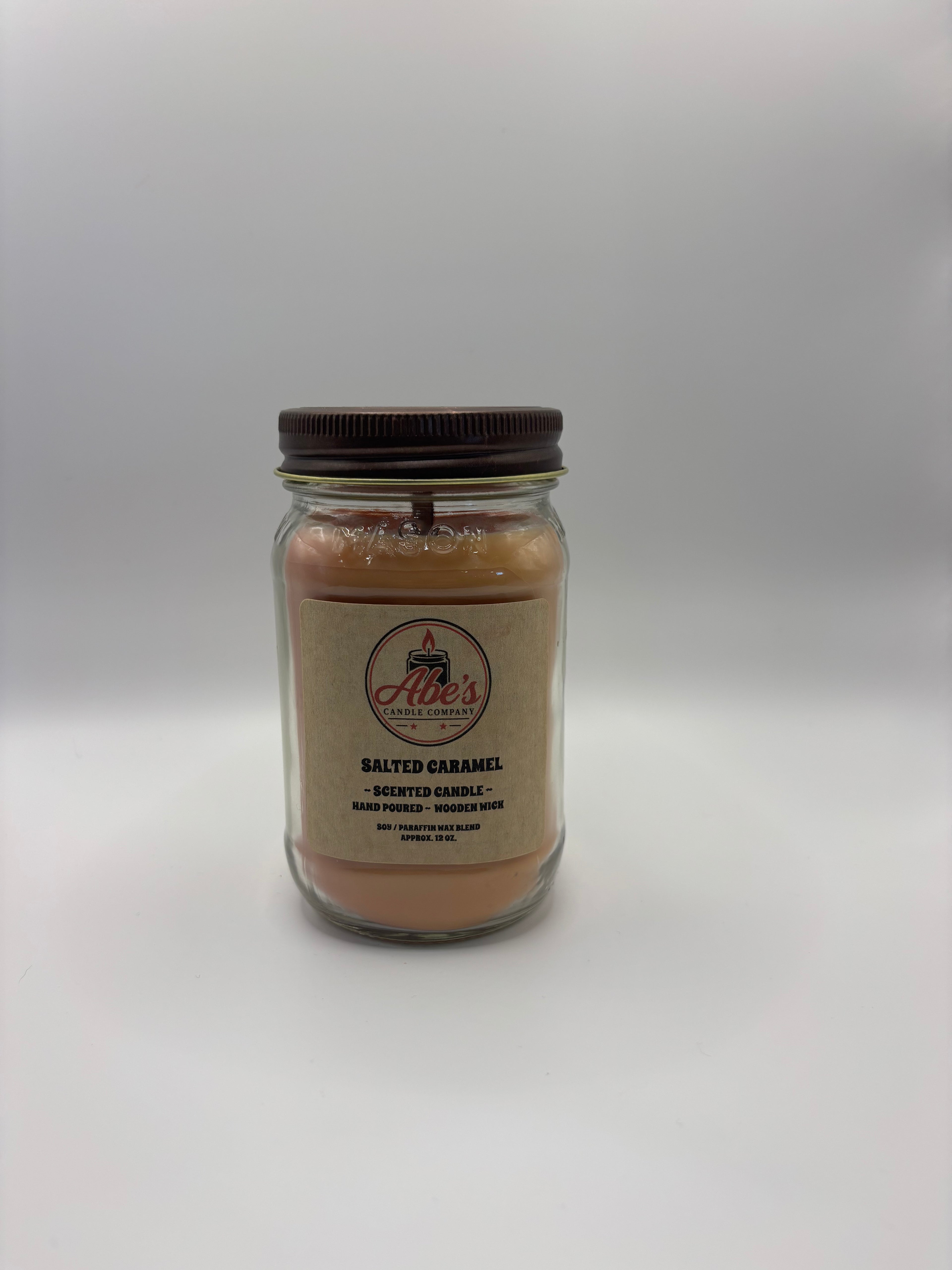 Salted Caramel Scented Candle