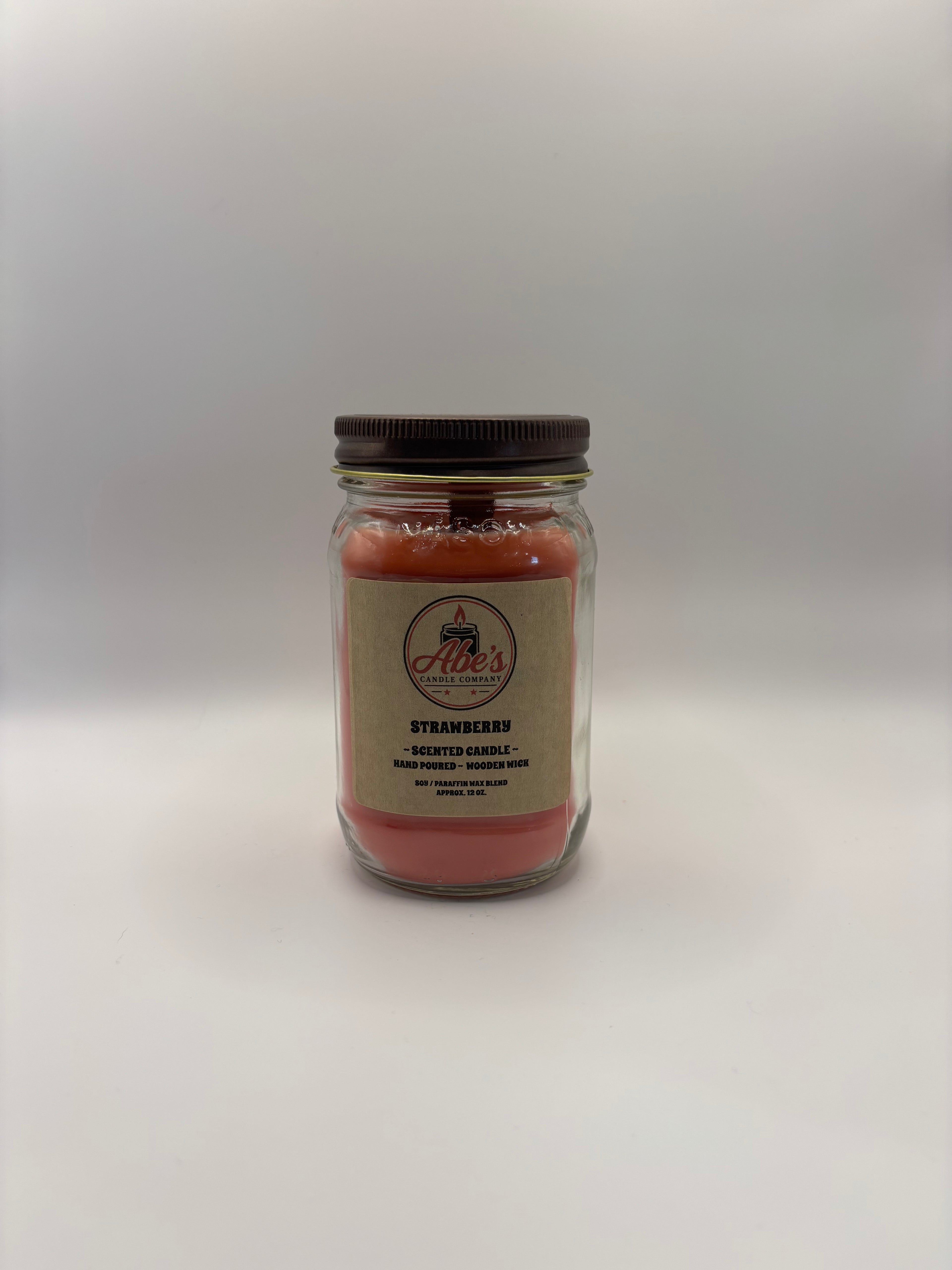 Strawberry Scented Candle