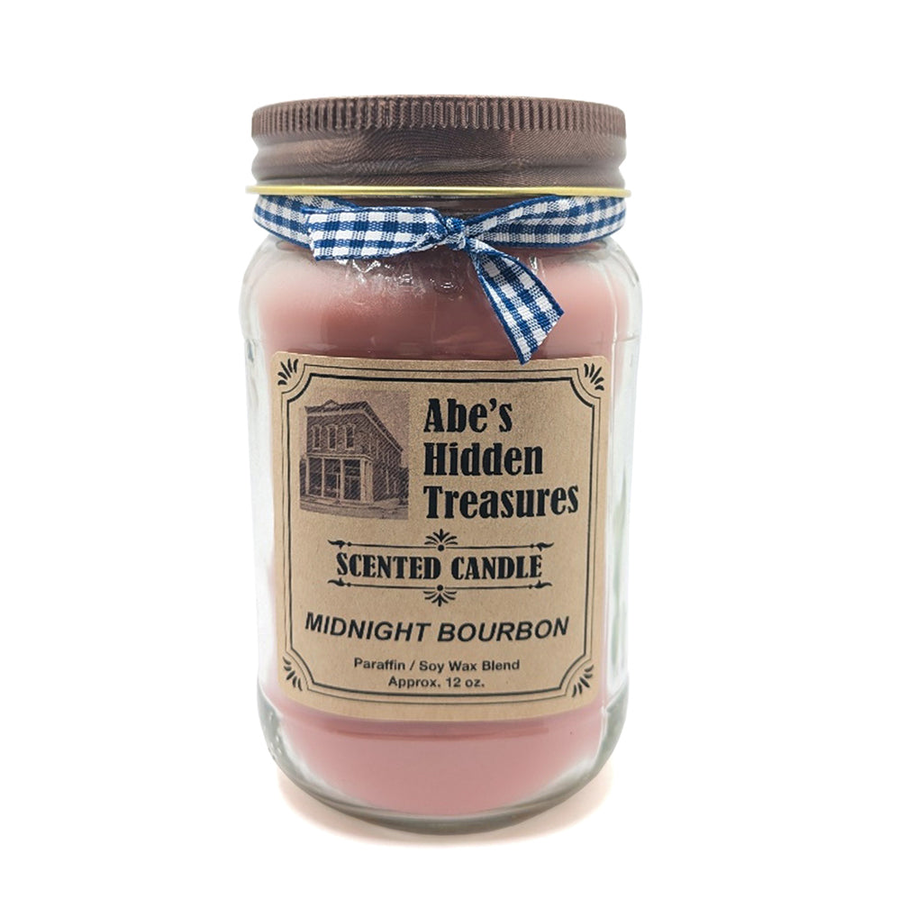 Midnight Bourbon Scented Candle