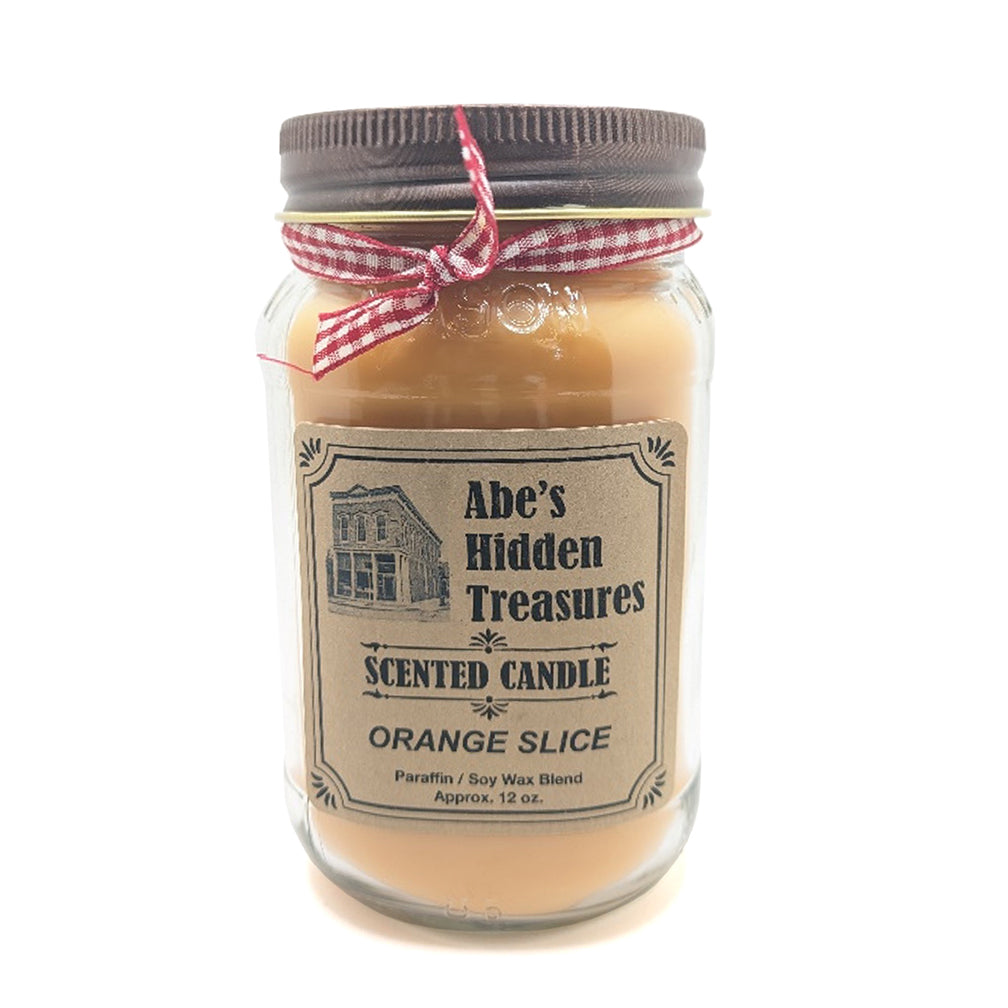 Orange Slice Scented Candle