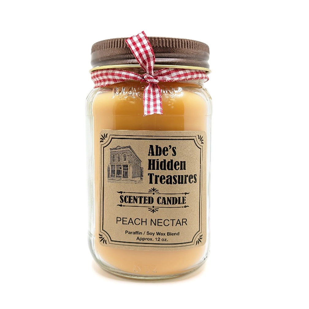 Peach Nectar Scented Candle
