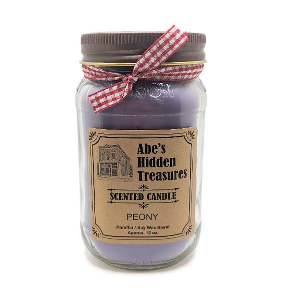 Peony Scented Candle