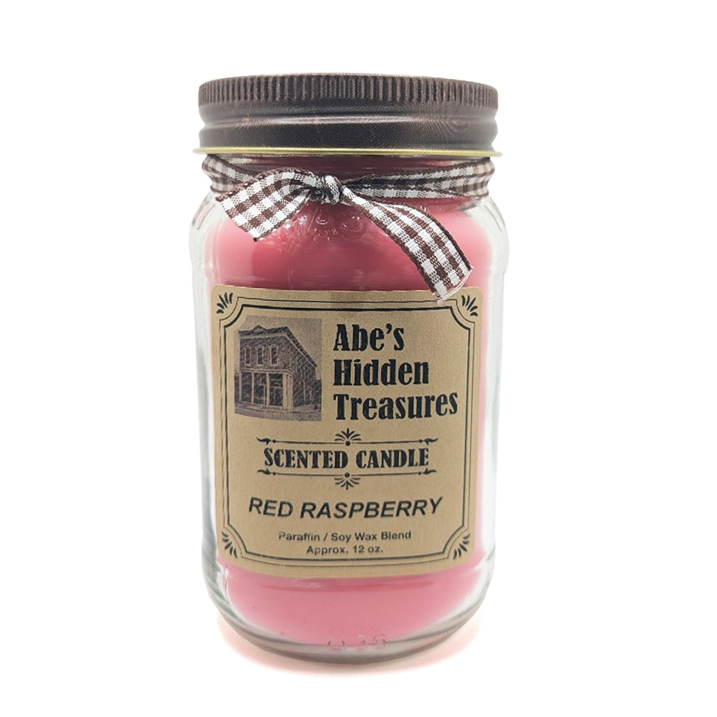 Red Raspberry Scented Candle