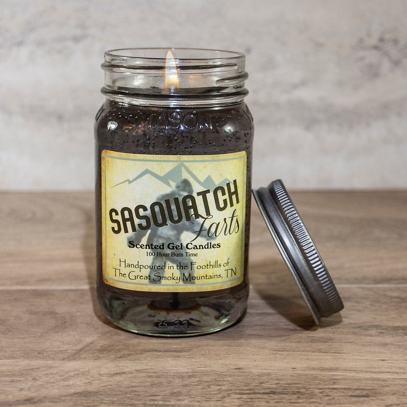 Sasquatch Farts Scented Gel Candle