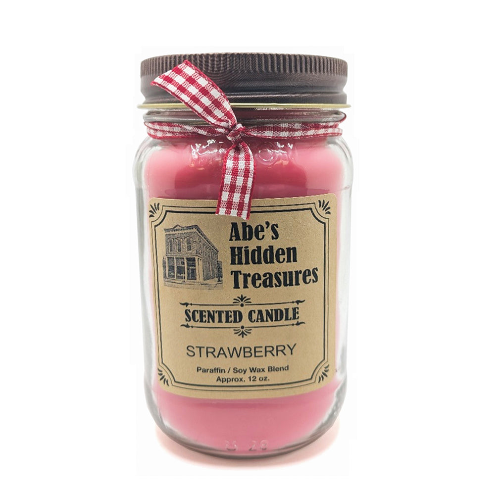 Strawberry Scented Candle